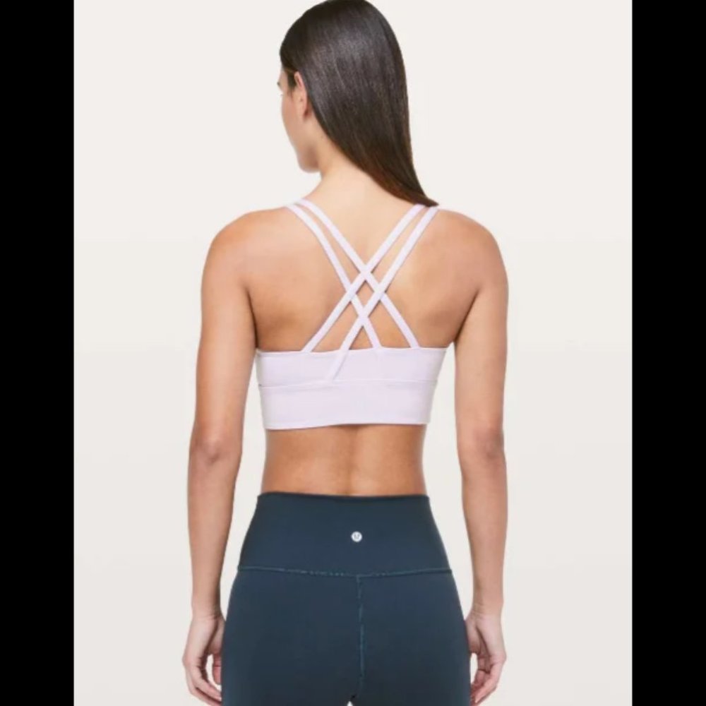 Lululemon Energy Bra Long Line - Lilac